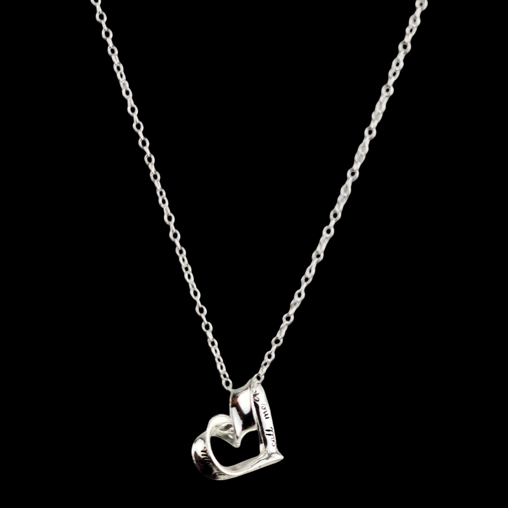 Sterling Silver Jcm Necklace Marked Call Me Nana 18 70$